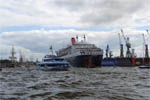 Hamburg og Queen Mary 2