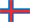 Færøerne's flag